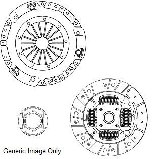  CK9096 NATIONAL Комплект сцепления