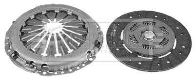  HK2637 BORG & BECK Комплект сцепления
