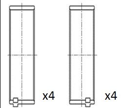  BB2053STD FAI AutoParts Шатунный подшипник