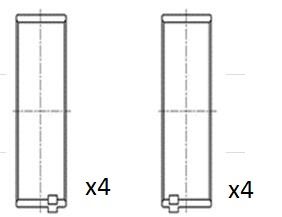  BB2027STD FAI AutoParts Шатунный подшипник