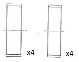  BB2062STD FAI AutoParts Шатунный подшипник