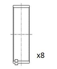  BB2083050 FAI AutoParts Шатунный подшипник