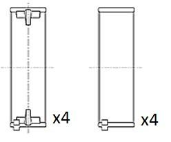  BB2002050 FAI AutoParts Шатунный подшипник