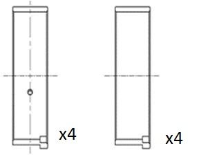  BB2045030 FAI AutoParts Шатунный подшипник