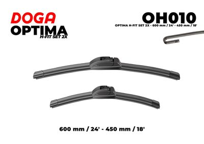  OH010 DOGA Щетка стеклоочистителя