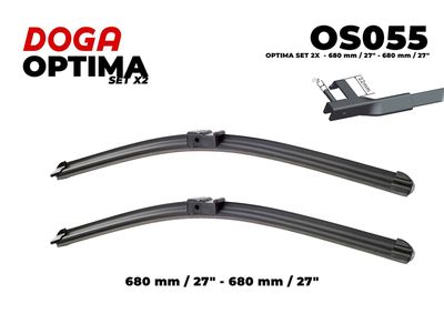  OS055 DOGA Щетка стеклоочистителя