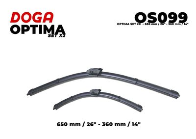  OS099 DOGA Щетка стеклоочистителя