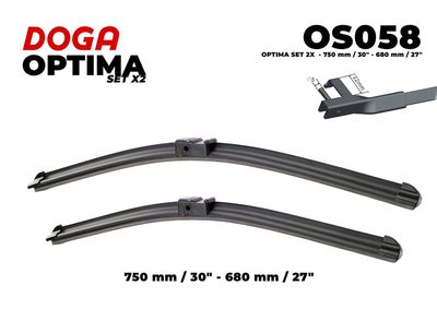  OS058 DOGA Щетка стеклоочистителя