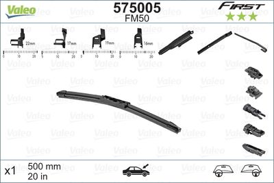  575005 VALEO Щетка стеклоочистителя