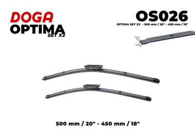  OS026 DOGA Щетка стеклоочистителя