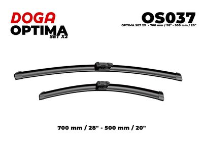  OS037 DOGA Щетка стеклоочистителя