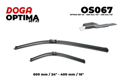  OS067 DOGA Щетка стеклоочистителя