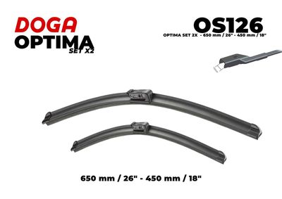  OS126 DOGA Щетка стеклоочистителя