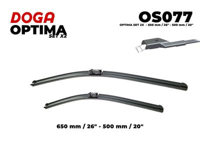  OS077 DOGA Щетка стеклоочистителя