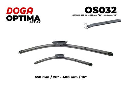  OS032 DOGA Щетка стеклоочистителя