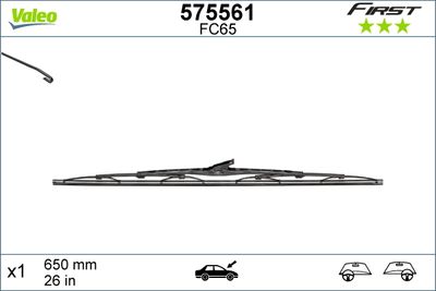  575561 VALEO Щетка стеклоочистителя