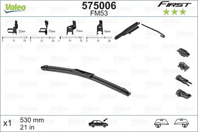  575006 VALEO Щетка стеклоочистителя