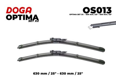  OS013 DOGA Щетка стеклоочистителя