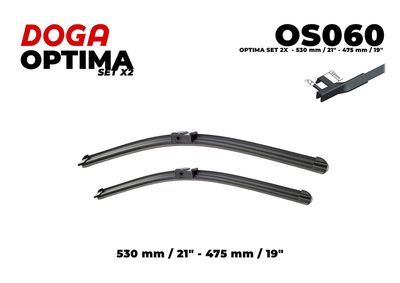  OS060 DOGA Щетка стеклоочистителя