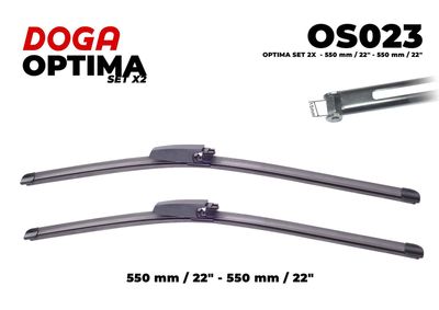  OS023 DOGA Щетка стеклоочистителя