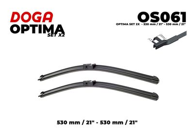  OS061 DOGA Щетка стеклоочистителя