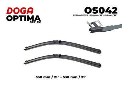  OS042 DOGA Щетка стеклоочистителя