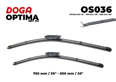  OS036 DOGA Щетка стеклоочистителя