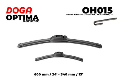  OH015 DOGA Щетка стеклоочистителя