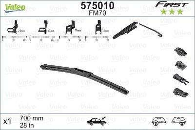  575010 VALEO Щетка стеклоочистителя