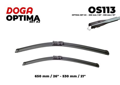  OS113 DOGA Щетка стеклоочистителя