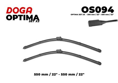  OS094 DOGA Щетка стеклоочистителя