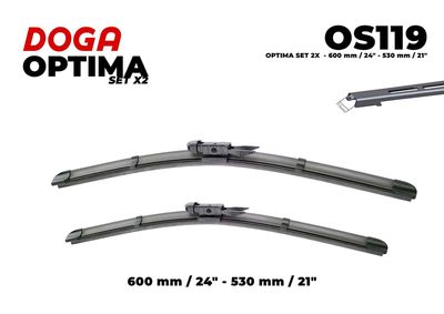  OS119 DOGA Щетка стеклоочистителя