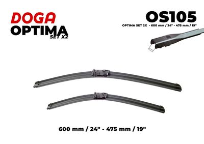  OS105 DOGA Щетка стеклоочистителя