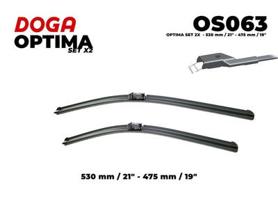  OS063 DOGA Щетка стеклоочистителя