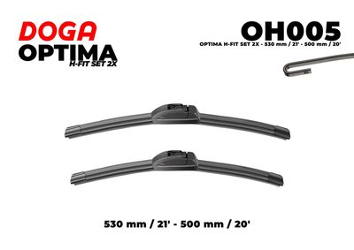  OH005 DOGA Щетка стеклоочистителя