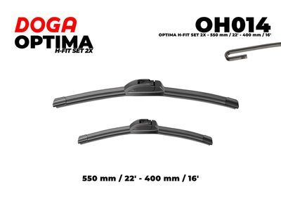  OH014 DOGA Щетка стеклоочистителя