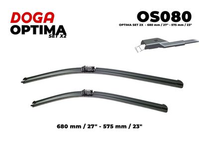  OS080 DOGA Щетка стеклоочистителя