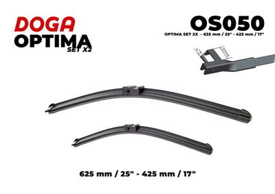  OS050 DOGA Щетка стеклоочистителя