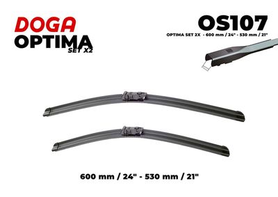  OS107 DOGA Щетка стеклоочистителя