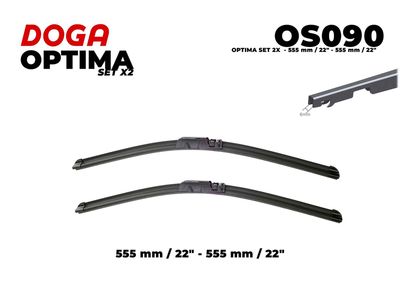  OS090 DOGA Щетка стеклоочистителя