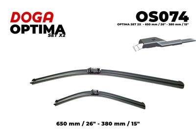  OS074 DOGA Щетка стеклоочистителя