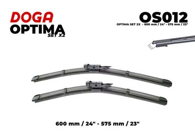  OS012 DOGA Щетка стеклоочистителя