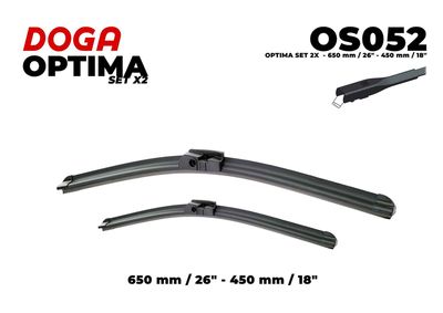  OS052 DOGA Щетка стеклоочистителя