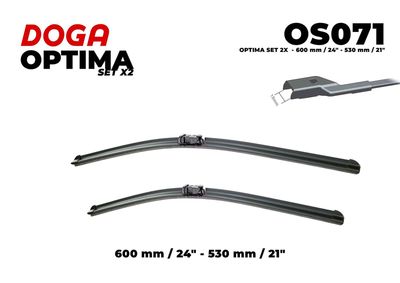  OS071 DOGA Щетка стеклоочистителя