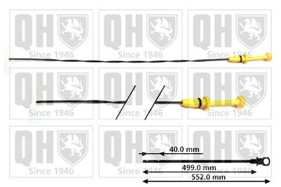  QOD101 QUINTON HAZELL Указатель уровня масла