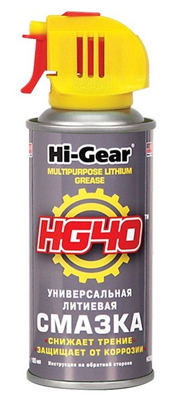  Смазка универсальная Hi-Gear HG40 142г