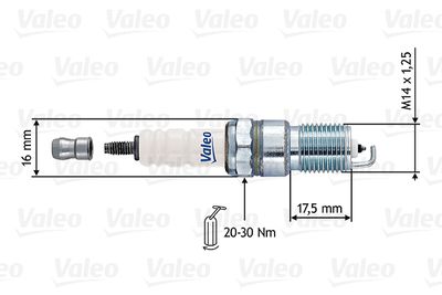  246900 VALEO Свеча зажигания