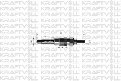  05030053 KRAFTVOLL GERMANY Свеча накаливания