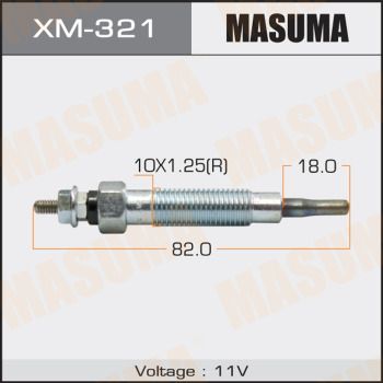  XM-321 MASUMA Свеча накаливания