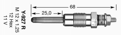  5171 NGK Свеча накаливания